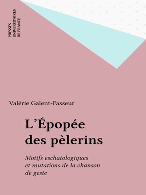 cover image of L'Épopée des pèlerins